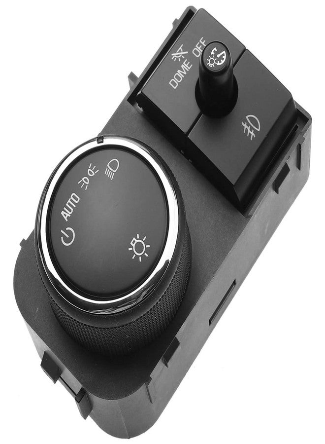 أ-بريميوم مفتاح إضاءة أمامية ممتاز، مفتاح خافت إضاءة المصابيح الأمامية للوحة العدادات، متوافق مع سيارات شيفروليه سيلفرادو 1500، تاهو، سابربان 2500، أفالانش، وجي إم سي سييرا 3500 HD، ويوكون XL 2500 - Image 2